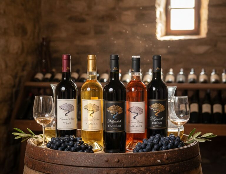 Les 10 meilleurs vins de l&rsquo;Ardèche : sélection des cuvées incontournables