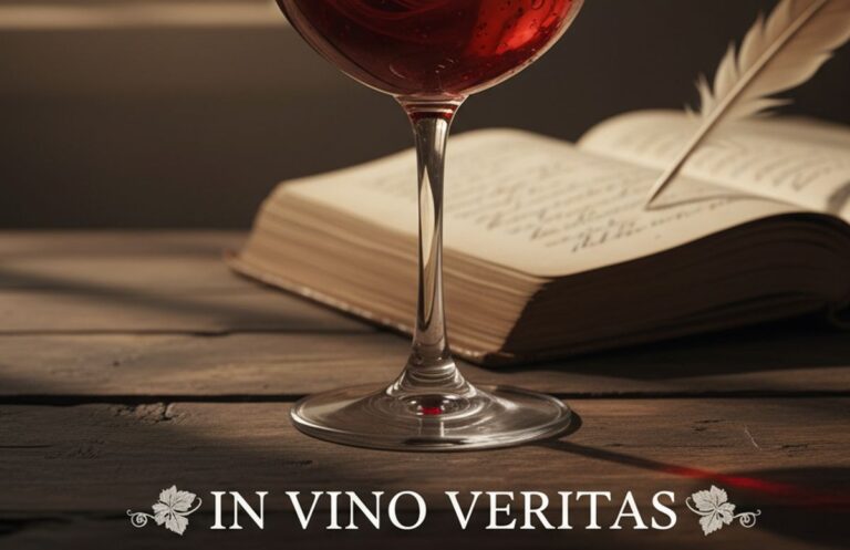 In vino veritas : signification et origine de cette maxime latine intemporelle